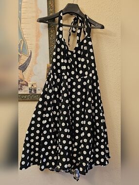 Hell Bunny Vixen Halter Dress